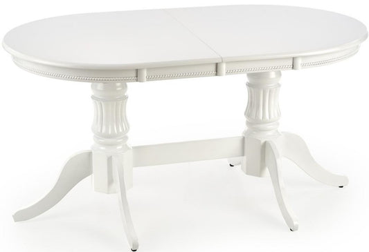 Kitchen Table East Brazilia | size: Length: 90cm, Width: 190cm, Height: 77cm | color: White | image: 1 | variant: 1006837