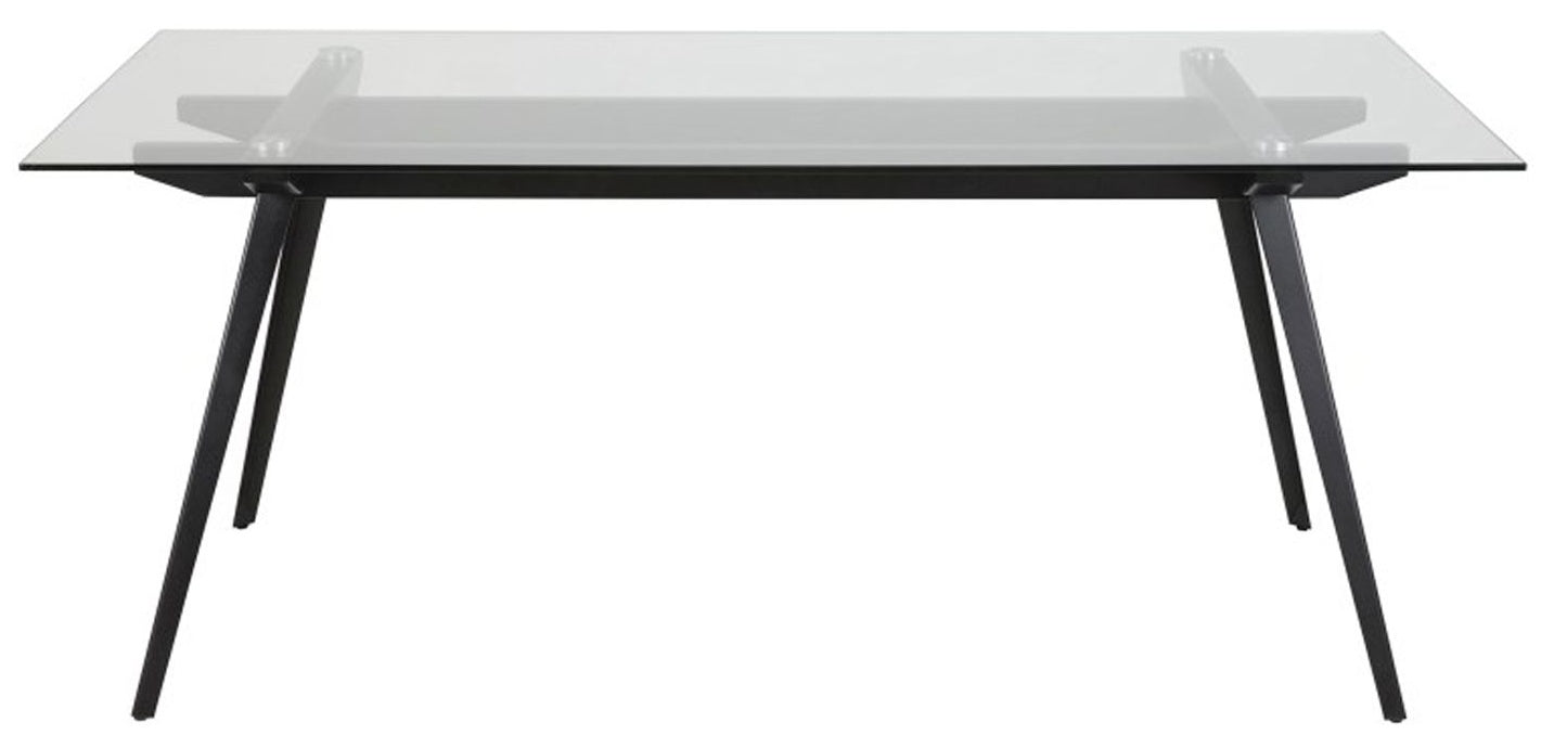 Kitchen Table East Cagliari | size: Length: 90cm, Width: 180cm, Height: 75cm | color: Transparent | image: 0 | variant: 1006494