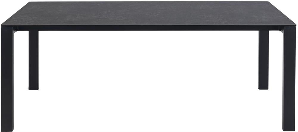 Kitchen Table East Klaipeda | size: Length: 90cm, Width: 200cm, Height: 75cm | color: Black | image: 2 | variant: 1005991