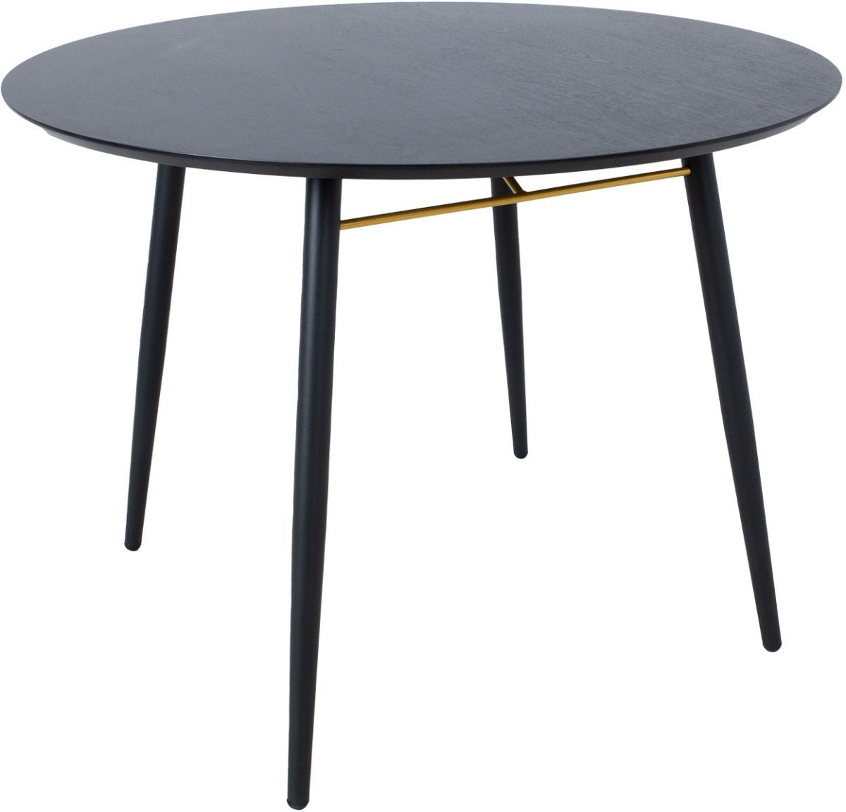 Kitchen Table East Knighton | size: Length: 100cm, Width: 100cm, Height: 75cm, Diameter: 100cm | color: Black | image: 2 | variant: 1005829