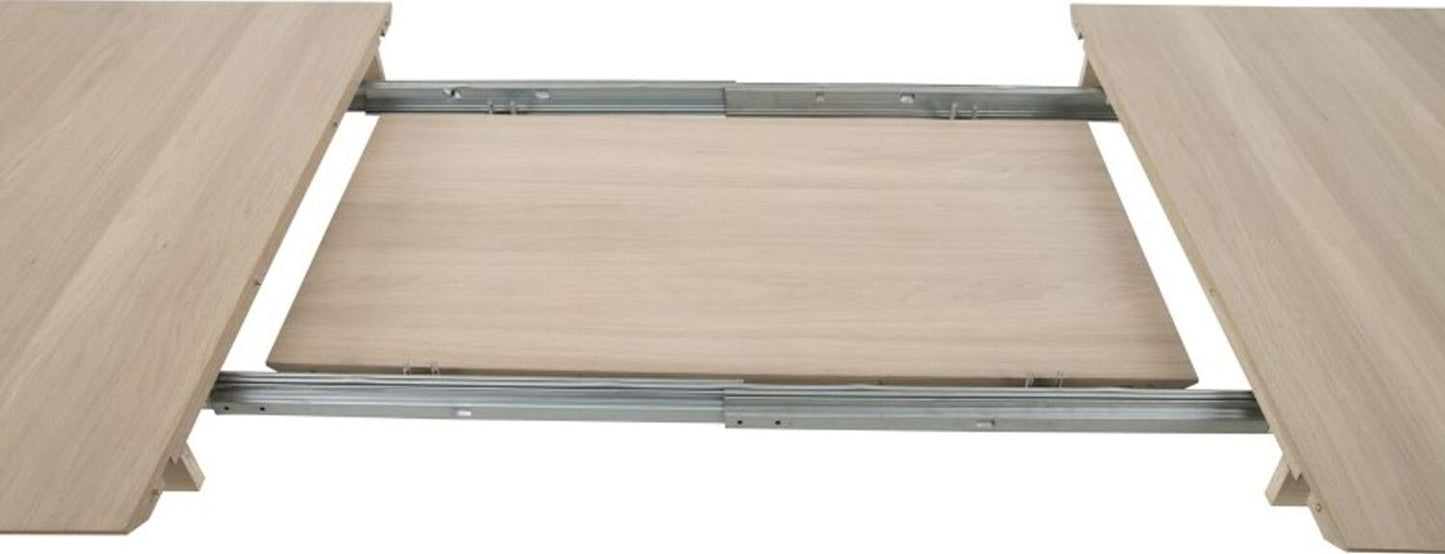 Kitchen Table East Penarth | size: Length: 100cm, Width: 200cm, Height: 75.3cm | color: Oak | image: 2 | variant: 1005779