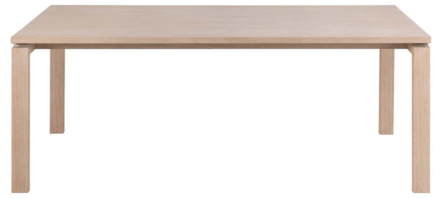 Kitchen Table East Prato | size: Length: 100cm, Width: 200cm, Height: 75cm | color: Beige | image: 2 | variant: 1006492