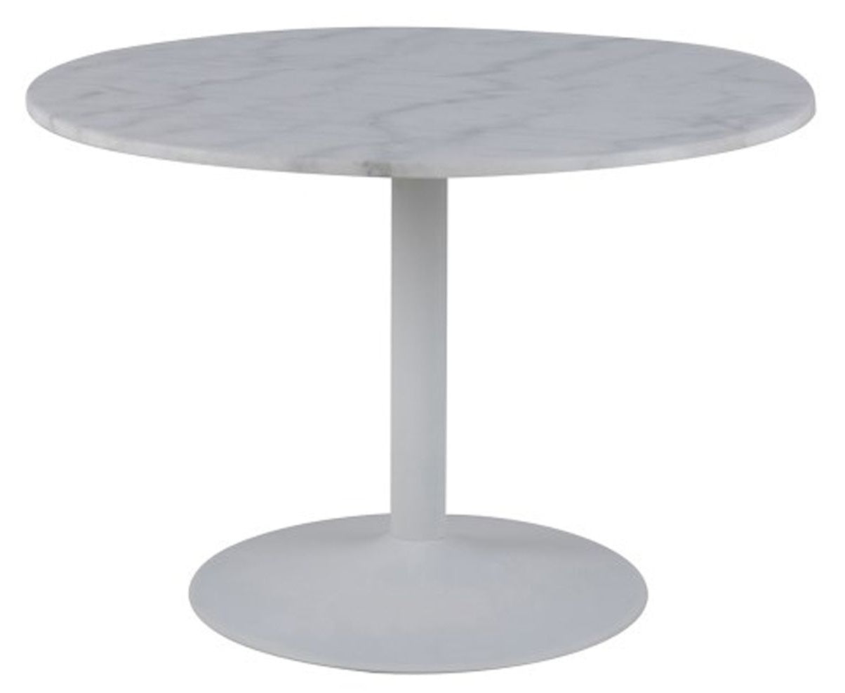 Kitchen Table Lausanne | size: Length: 110cm, Width: 110cm, Height: 75cm, Diameter: 110cm | color: White | image: 0 | variant: 1001579