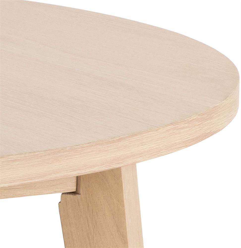 Kitchen Table Naples | size: Length: 120cm, Width: 120cm, Height: 75cm, Diameter: 120cm | color: Oak | image: 4 | variant: 1001526