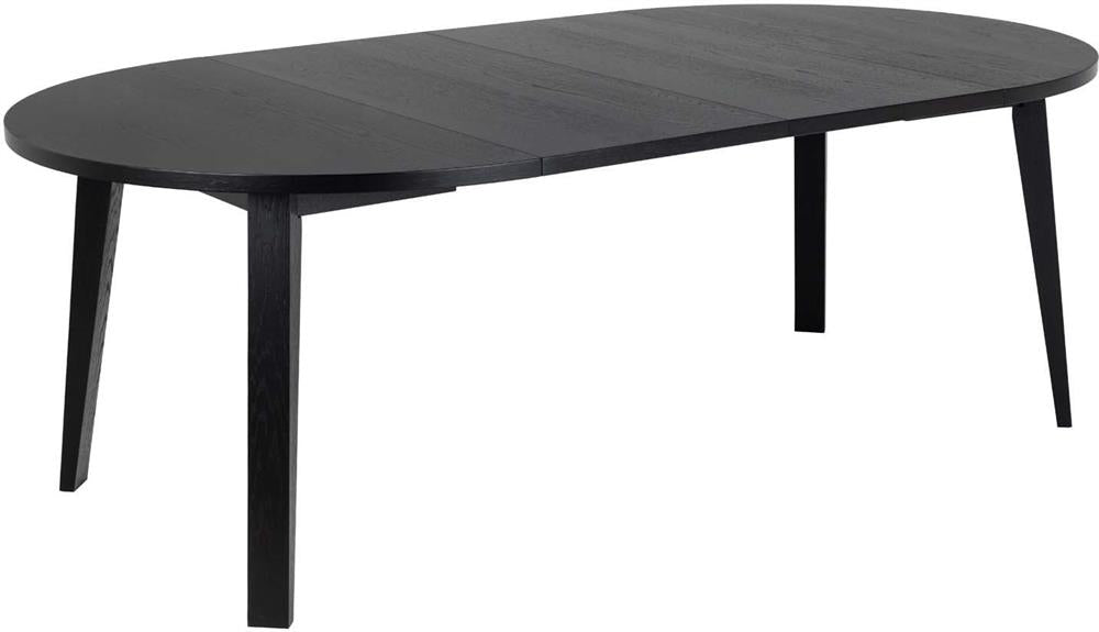 Kitchen Table Naples | size: Length: 120cm, Width: 220cm, Height: 75cm, Diameter: 120cm | color: Black | image: 3 | variant: 1001524