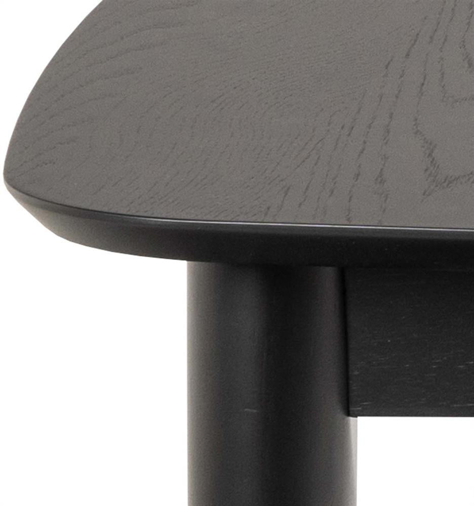 Kitchen Table Venice | size: Length: 90cm, Width: 219cm, Height: 75cm | color: Black | image: 5 | variant: 1001535