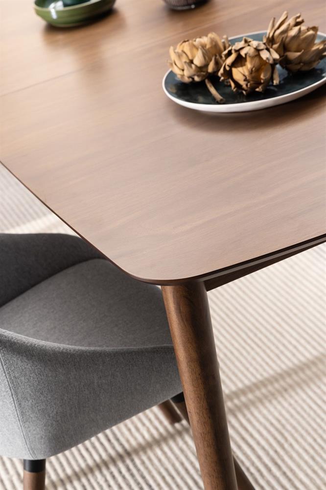 Kitchen Table Venice | size: Length: 90cm, Width: 219cm, Height: 75cm | color: Brown | image: 7 | variant: 1001536
