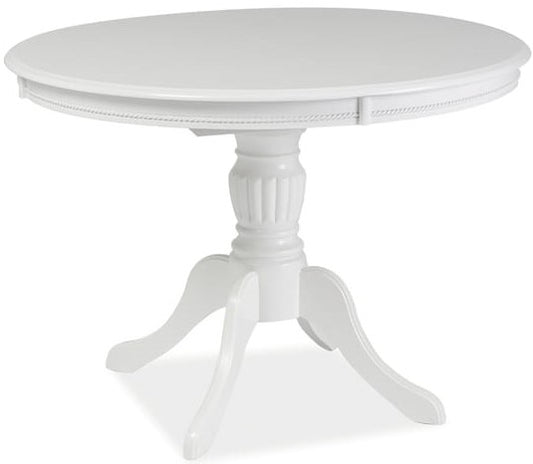 Kitchen Table West Deal | size: Length: 106cm, Width: 141cm, Height: 76cm, Diameter: 106cm | color: White | image: 1 | variant: 1007773