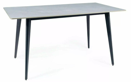 Kitchen Table West Edinburgh | size: Length: 80cm, Width: 140cm, Height: 75cm | color: Gray | image: 0 | variant: 1007970