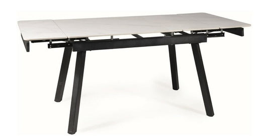 Kitchen Table West Edmonton | size: Length: 85cm, Width: 180cm, Height: 76cm | color: White | image: 0 | variant: 1007971