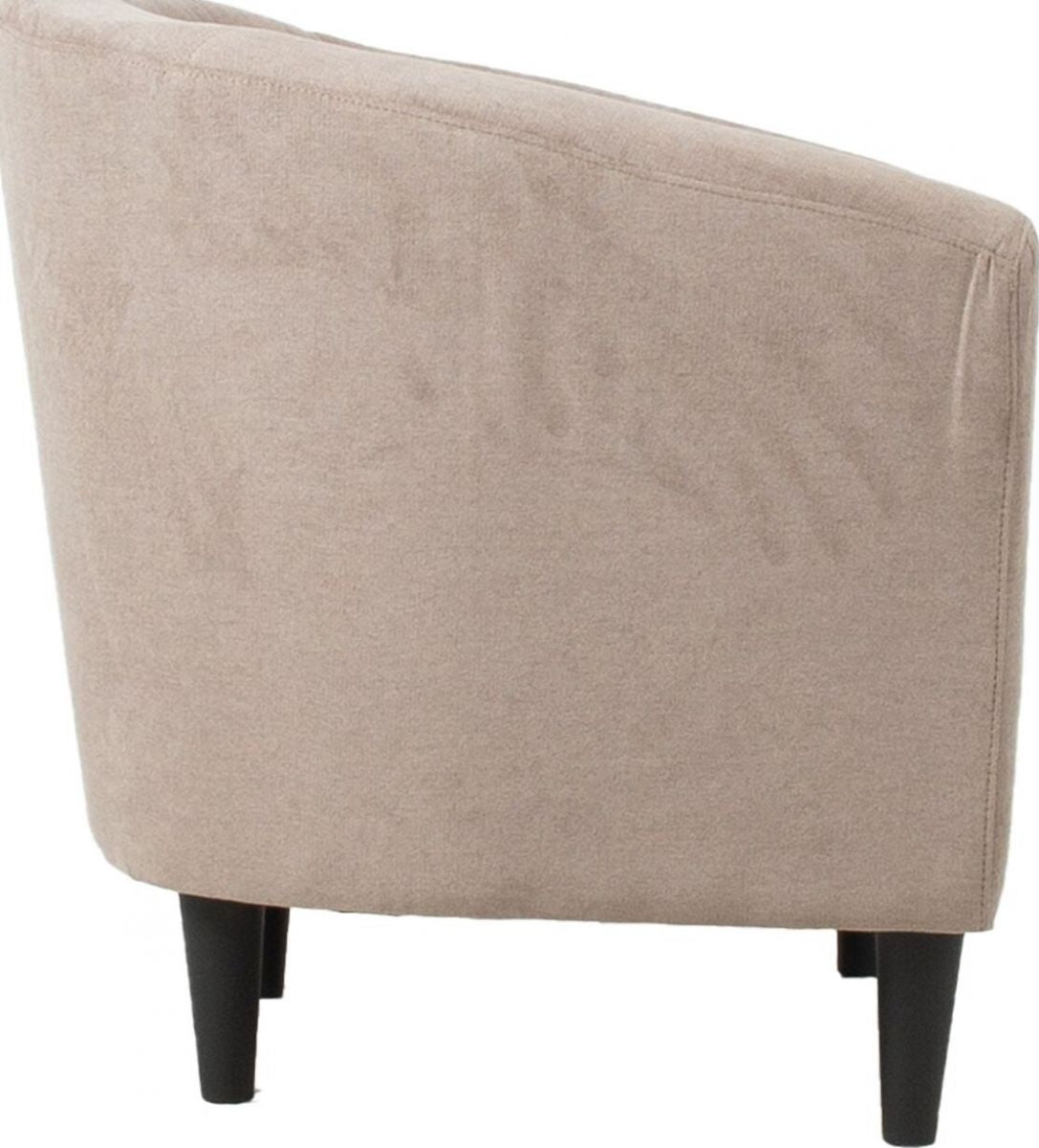Lounge Chair Abergavenny | size: Width: 76cm, Height: 74cm, Depth: 68.5cm | color: Brown | image: 3 | variant: 1001110