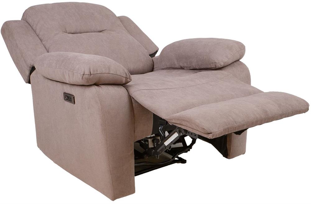 Lounge Chair Aldeburgh | size: Width: 95cm, Height: 102cm, Depth: 99cm | color: Brown | image: 2 | variant: 1001033