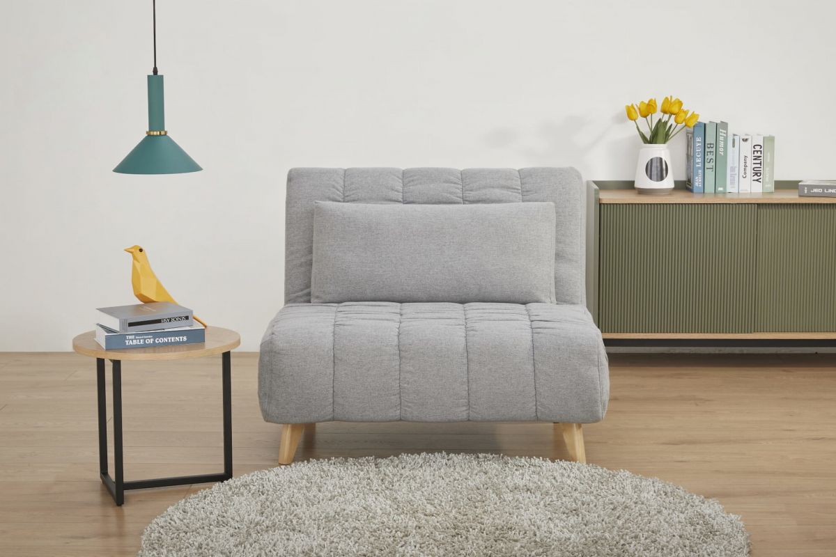 Lounge Chair Kirkcaldy | size: Width: 103cm, Height: 82cm, Depth: 94cm | color: Gray | image: 9 | variant: 1007797