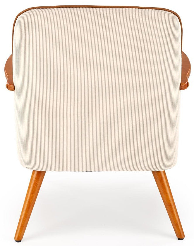 Lounge Chair West Troms | size: Width: 66cm, Height: 76cm, Depth: 69cm | color: Beige | image: 5 | variant: 1007474