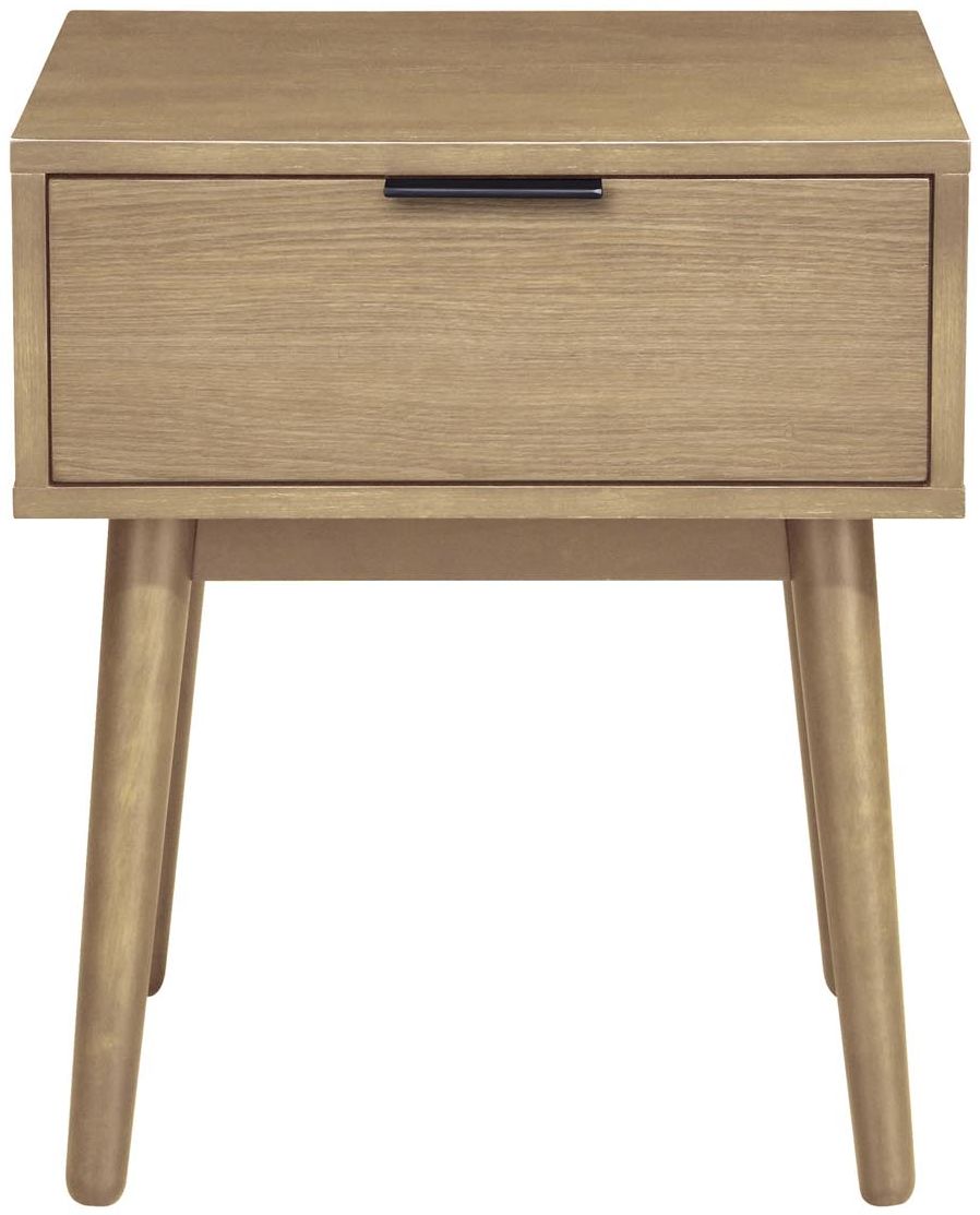 Nightstand Cassina | size: Length: 45cm, Width: 40cm, Height: 53cm | color: Oak | image: 1 | variant: 1012416