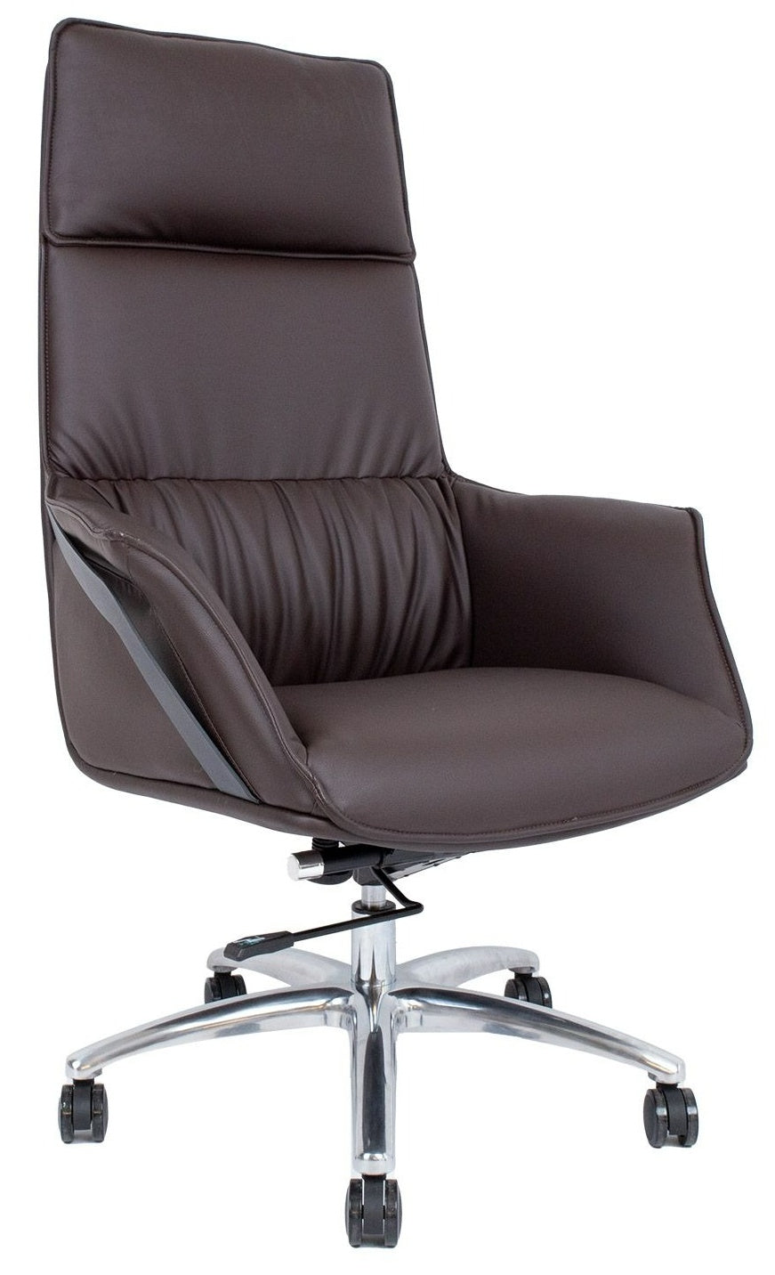Office Chair East Bari | size: Width: 73cm, Height: 130cm, Depth: 73cm | color: Brown | image: 0 | variant: 1006474