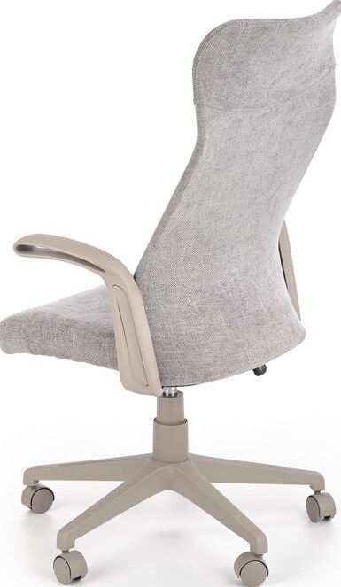 Office Chair East Catterick | size: Width: 62cm, Height: 110cm, Depth: 62cm | color: Gray | image: 3 | variant: 1007017
