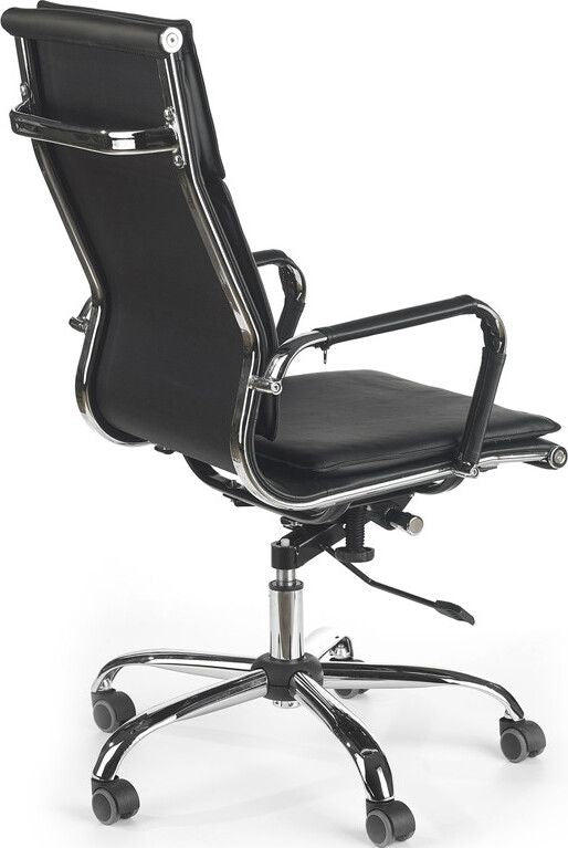 Office Chair East Kendal | size: Width: 55cm, Height: 108cm, Depth: 48cm | color: Black | image: 2 | variant: 1007030