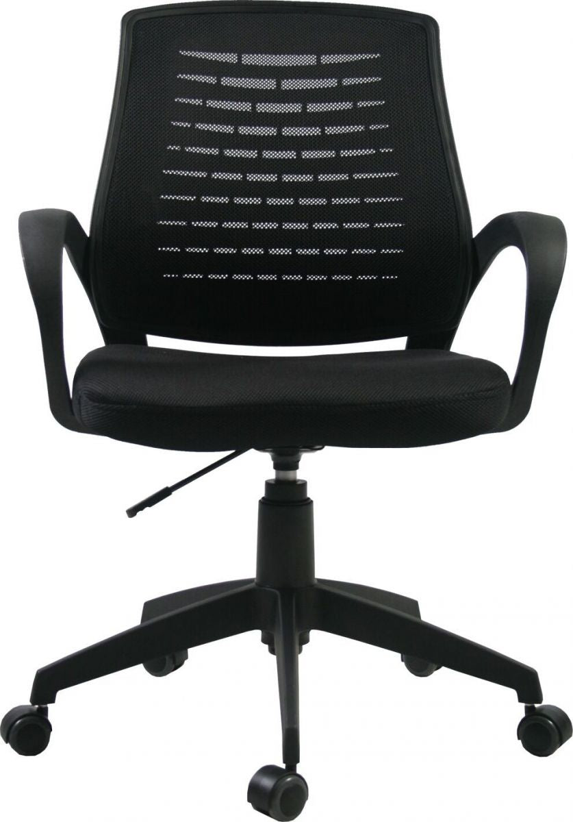 Office Chair East Parnu | size: Width: 61.5cm, Height: 91-102cm, Depth: 57cm | color: Black | image: 1 | variant: 1005938