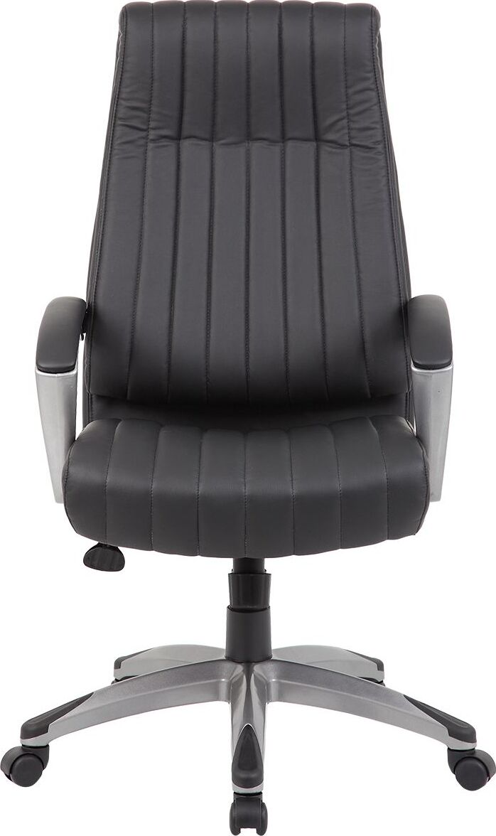 Office Chair Elegant | size: Width: 62.5cm, Height: 112-119.5cm, Depth: 76.5cm | color: Black | image: 3 | variant: 1005250