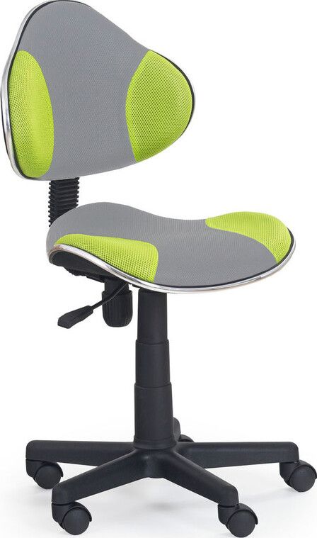 Office Chair West Hereford | size: Width: 46cm, Height: 89cm, Depth: 50cm | color: Grey/Green | image: 1 | variant: 1007084