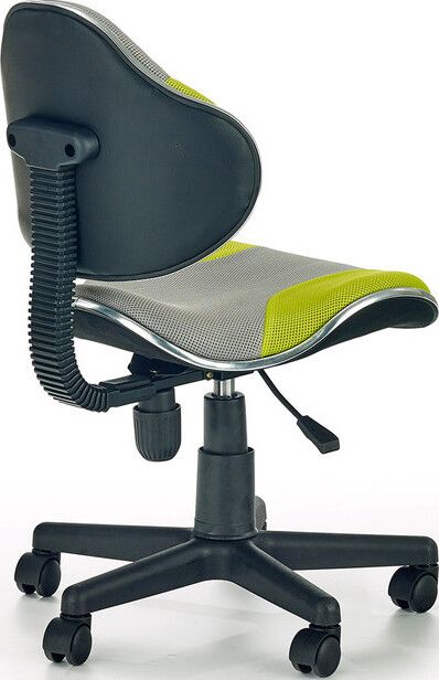 Office Chair West Hereford | size: Width: 46cm, Height: 89cm, Depth: 50cm | color: Grey/Green | image: 2 | variant: 1007084