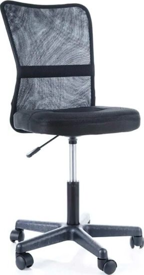 Office Chair West Perpignan | size: Width: 41cm, Height: 74-86cm, Depth: 41cm | color: Black | image: 1 | variant: 1007740