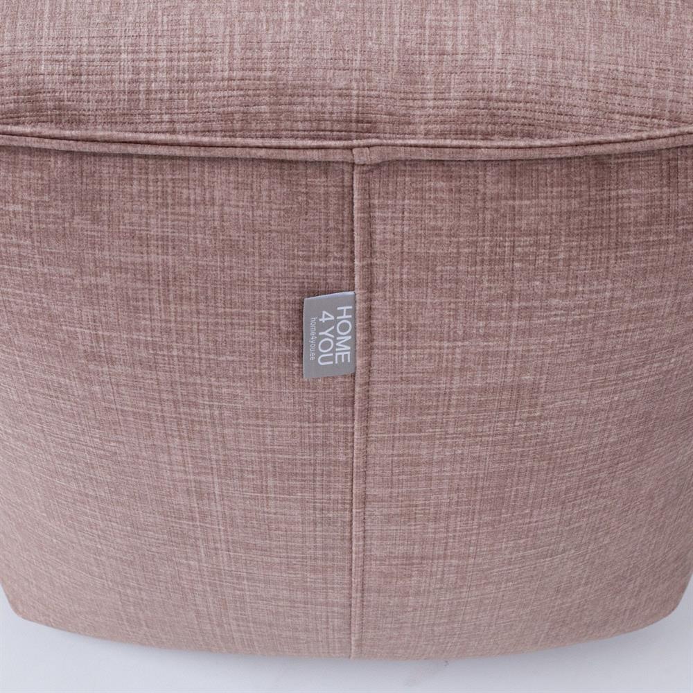 Pouf Tonypandy | size: Width: 55cm, Height: 45cm, Depth: 55cm | color: Pink | image: 2 | variant: 1001457