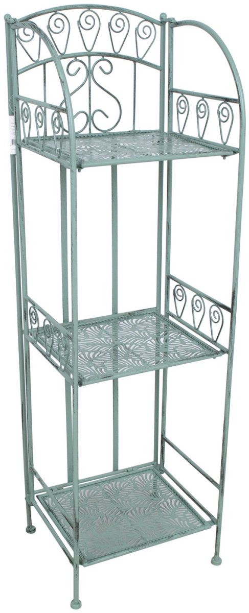 Shelf East Salisbury | size: Width: 34cm, Height: 112cm, Depth: 30cm | color: Green | image: 0 | variant: 1005664