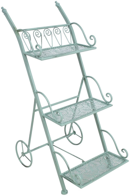 Shelf East Salisbury | size: Width: 37cm, Height: 81cm, Depth: 49cm | color: Green | image: 0 | variant: 1005666