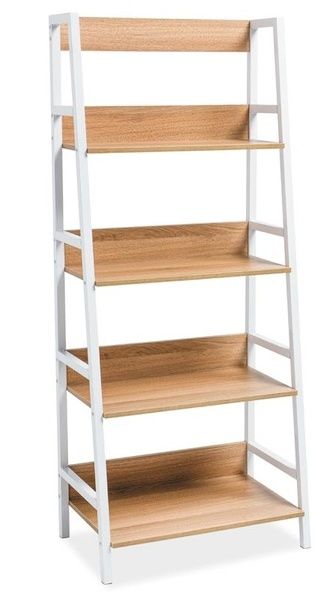 Shelf West Budapest | size: Width: 85cm, Height: 154cm, Depth: 40cm | color: Oak | image: 0 | variant: 1007602
