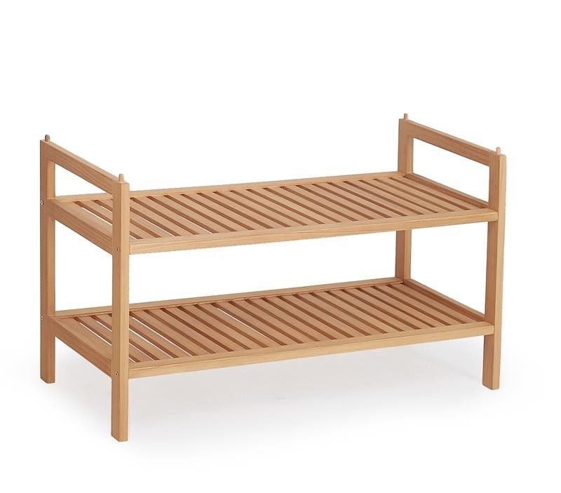 Shoe Rack East Aquila | size: Width: 69cm, Height: 41cm, Depth: 26cm | color: Natural | image: 1 | variant: 1006656