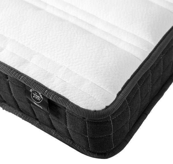 Single Bed East Esher | size: Length: 215.5cm, Width: 98cm, Height: 117.5cm | color: Gray | image: 3 | variant: 1005860