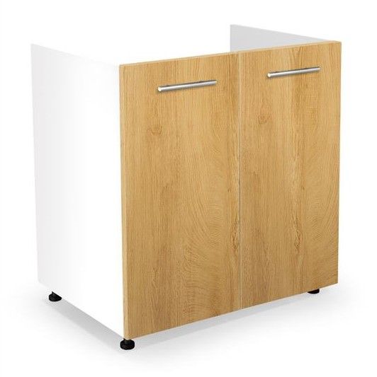 Sink Cabinet Linkoping | size: Width: 82cm, Height: 52cm, Depth: 80cm | color: White | image: 1 | variant: 1001869