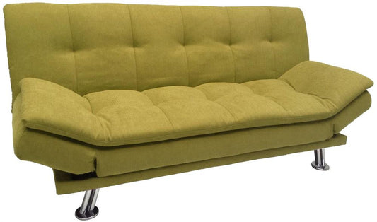 Sleeper Sofa East Hatfield | size: Width: 189cm, Height: 91cm, Depth: 88cm | color: Yellow | image: 1 | variant: 1006266