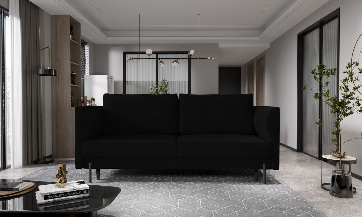 Sleeper Sofa East Irvine 16 | size: Width: 92cm, Height: 98cm, Depth: 215cm | color: Velvetmat | image: 1 | variant: 1017992