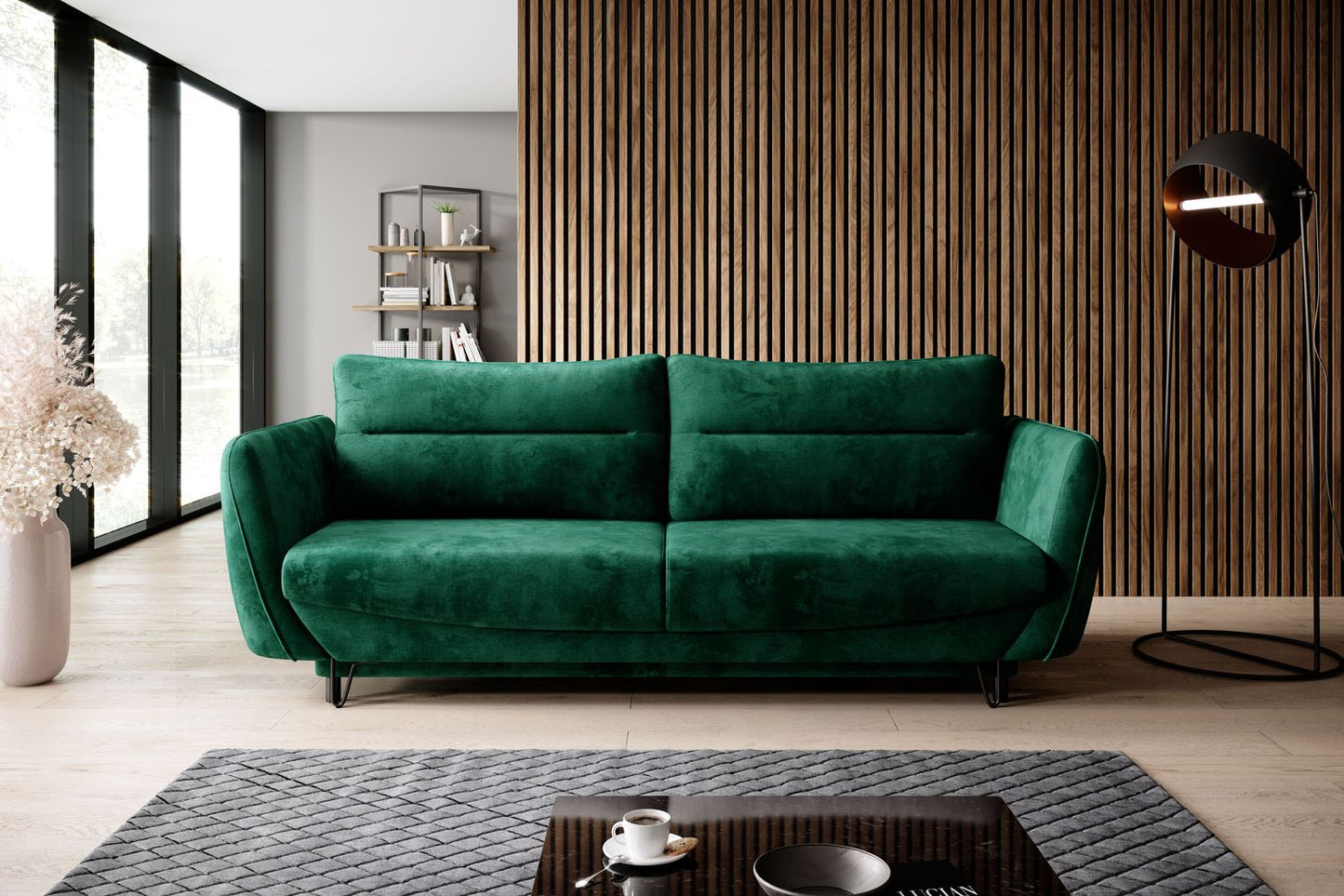 Sleeper Sofa Silva 25 | size: Width: 95cm, Height: 90cm, Depth: 236cm | color: Nube | image: 1 | variant: 1017499