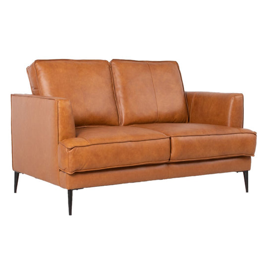 Sofa Canterbury | size: Width: 136cm, Height: 85cm, Depth: 86cm | color: Brown | image: 1 | variant: 1000047