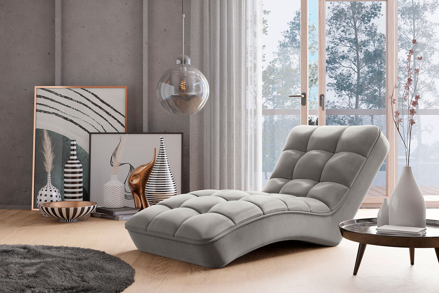 Sofa East Derby | size: Width: 85cm, Height: 85cm, Depth: 170cm | color: Gray | image: 1 | variant: 1015018