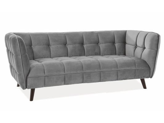 Sofa New Orleans | size: Width: 200cm, Height: 78cm, Depth: 85cm | color: Gray | image: 0 | variant: 1003443
