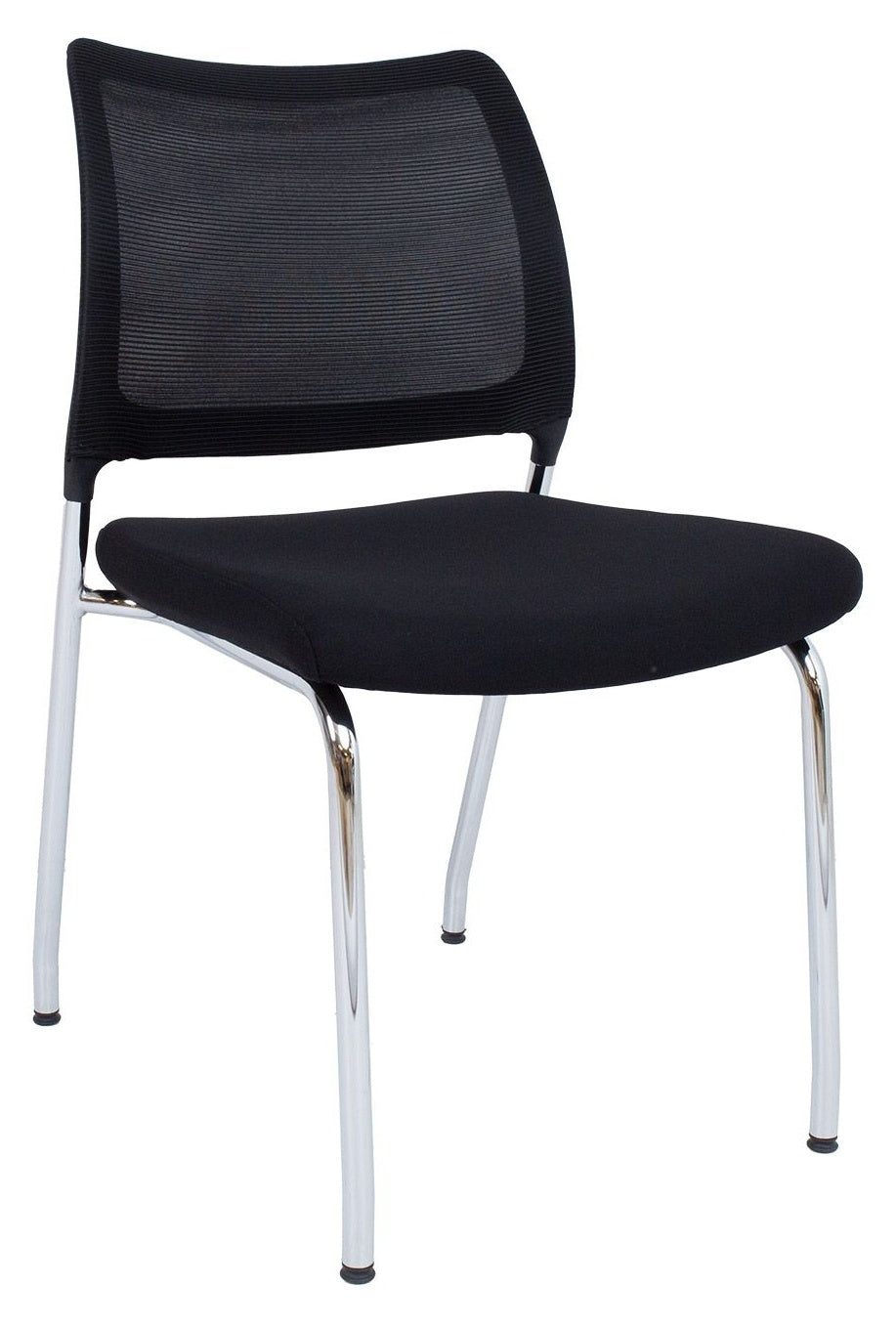 Visitor's Chair East Trieste | size: Width: 55cm, Height: 83cm, Depth: 48cm | color: Black | image: 0 | variant: 1006477