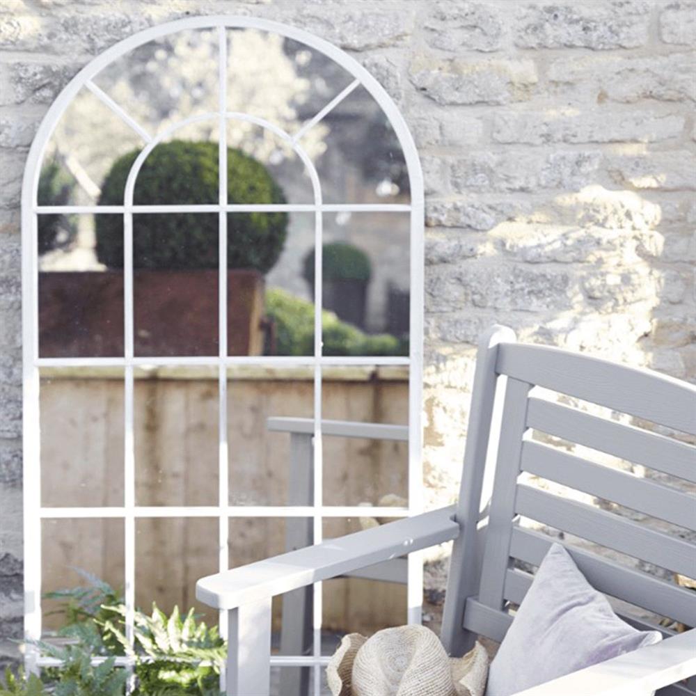 Wall Mirror East Nimes | color: White | image: 2 | variant: 1006411