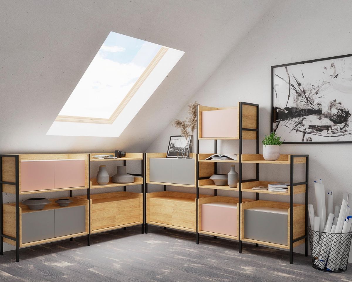 Wall Shelf West Aylesbury | size: Width: 110cm, Height: 8cm, Depth: 41cm | color: Oak | image: 2 | variant: 1007164