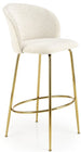 Bar Stool Ascoli Piceno | size: Width: 50cm, Height: 101cm, Depth: 59cm | color: White | image: 0 | variant: 1003018
