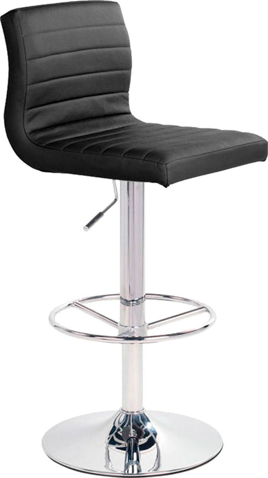 Bar Stool Aura | size: Length: 46cm, Width: 46cm, Height: 88-109cm, Depth: 42cm | color: Black | image: 1 | variant: 1005575