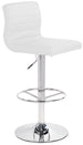 Bar Stool Aura | size: Length: 46cm, Width: 46cm, Height: 88-109cm, Depth: 42cm | color: White | image: 1 | variant: 1005576