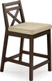 Bar Stool Borys Low | size: Length: 41cm, Width: 41cm, Height: 58-83cm, Depth: 48cm | color: Beige | image: 1 | variant: 1005482