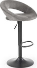 Bar Stool Cesena | size: Length: 52cm, Width: 53cm, Height: 100cm, Depth: 48cm | color: Gray | image: 1 | variant: 1002991