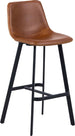 Bar Stool Cwmbran | size: Width: 46.5cm, Height: 103cm, Depth: 50cm | color: Brown | image: 1 | variant: 1001342