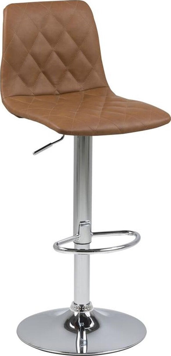 Bar Stool East St Gallen | size: Width: 40cm, Height: 110cm, Depth: 48.5cm | color: Brown | image: 1 | variant: 1005737
